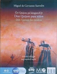DON QUIJOTE / POPOL WUJ PARA NI�OS EDICION TRILINGUE