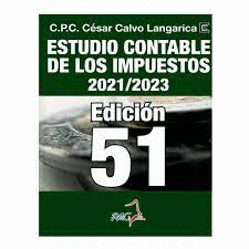 ESTUDIO CONTABLE DE LOS IMPUESTOS 2021 2023