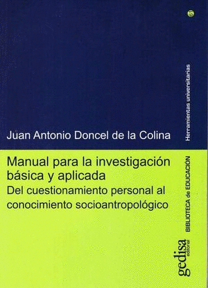 MANUAL PARA LA INVESTIGACION BASICA Y APLICADA