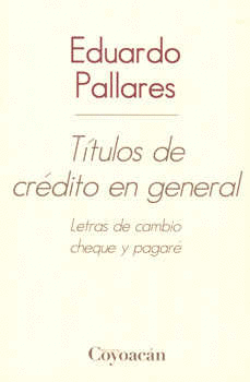 TITULOS DE CREDITO EN GENERAL