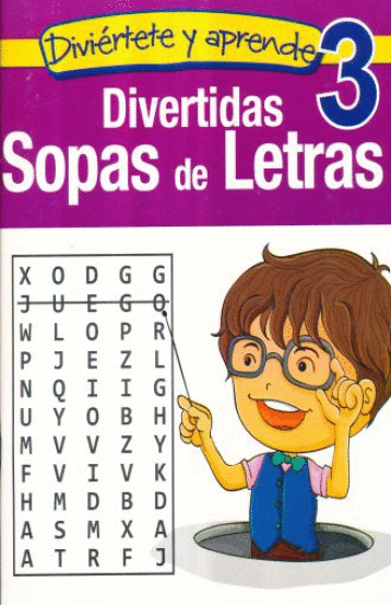 DIVERTIDAS SOPAS DE LETRAS 3