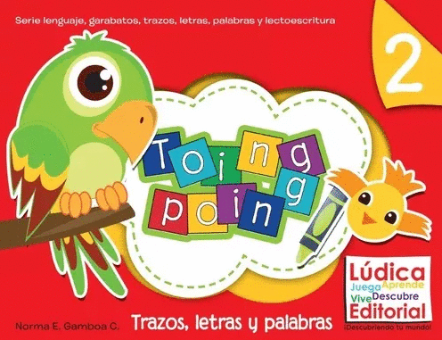 TOING POING 2 TRAZOS LETRAS Y PALABRAS