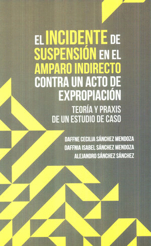 INCIDENTE DE SUSPENSION EN EL AMPARO INDIRECTO CONTRA UN ACTO DE EXPROPIACION