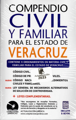 COMPENDIO CIVIL PARA EL ESTADO DE VERACRUZ 2025