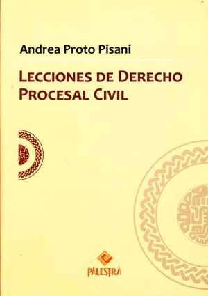 LECCIONES DE DERECHO PROCESAL CIVIL
