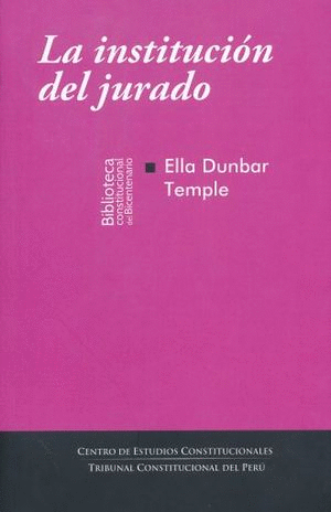 INSTITUCION DEL JURADO LA