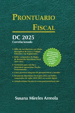 PRONTUARIO FISCAL CENGAGE 2025 CORRELACIONADO