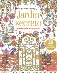 GALERIA DE ARTE MURAL. COLOREA TU PROPIO JARDIN SECRETO