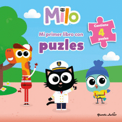 MILO MI PRIMER LIBRO CON PUZLES (PASTA DURA)