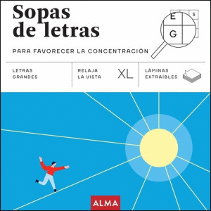 SOPAS DE LETRAS PARA FAVORECER LA CONCENTRACION   TAMA�O XL