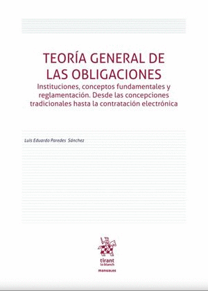 TEORIA GENERAL DE LAS OBLIGACIONES