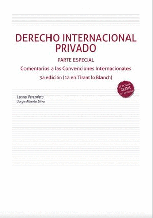 DERECHO INTERNACIONAL PRIVADO PARTE ESPECIAL 3ED EDICIN