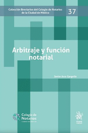 ARBITRAJE Y FUNCION NOTARIAL