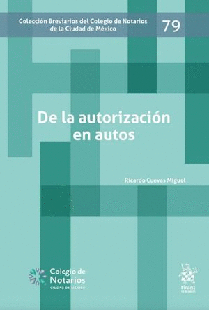 DE LA AUTORIZACION EN AUTOS