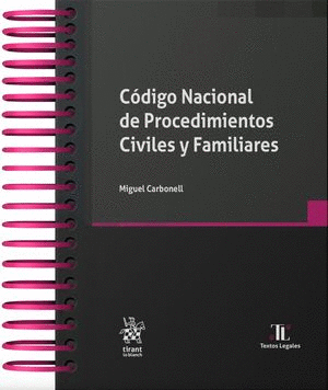 CODIGO NACIONAL DE PROCEDIMIENTOS CIVILES Y FAMILIARES (ANILLADO)