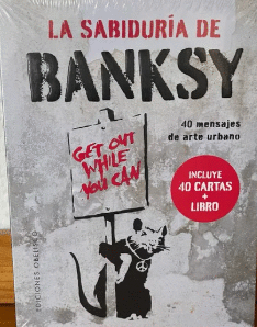 LA SABIDURIA DE BANKSY 40 MENSAJES DE ARTE URBANO   PD