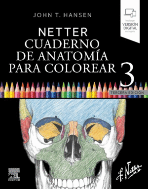 NETTER CUADERNO DE ANATOMIA PARA COLOREAR 3ED