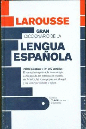 GRAN DICCIONARIO DE LA LENGUA ESPAÑOLA C/CD-ROM