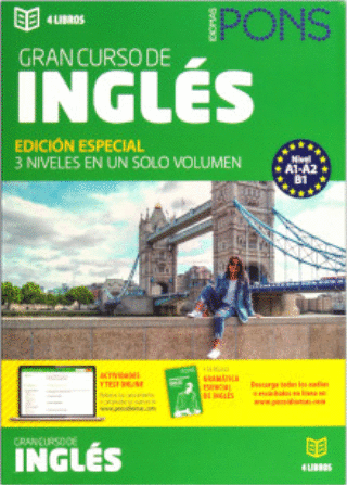 GRAN CURSO DE INGLES 4 LIBROS