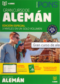 GRAN CURSO DE ALEMAN 4 LIBROS