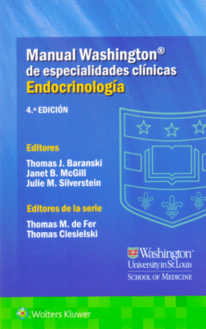 MANUAL WASHINGTON DE ESPECIALIDADES CLINICAS ENDOCRINOLOGIA