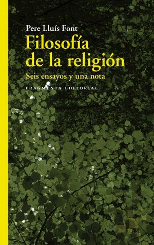 FILOSOFÍA DE LA RELIGION