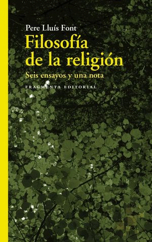 FILOSOFA DE LA RELIGION