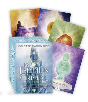 ESPIRITUS CRISTAL LIBRO Y 58 CARTAS ORACULO LOS