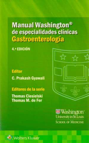 MANUAL WASHINGTON DE ESPECIALIDADES CLINICAS GASTROENTEROLOGIA