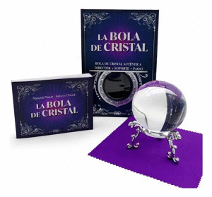 BOLA DE CRISTAL ( INCLUYE BOLA DE CRISTAL AUTENTICA, LIBRO GUIA, SOPORTE Y PA�O )