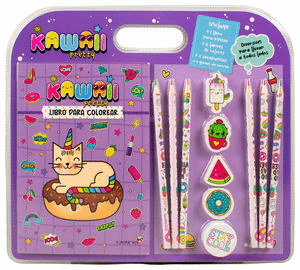 KAWAII PRETTY LIBRO PARA COLOREAR