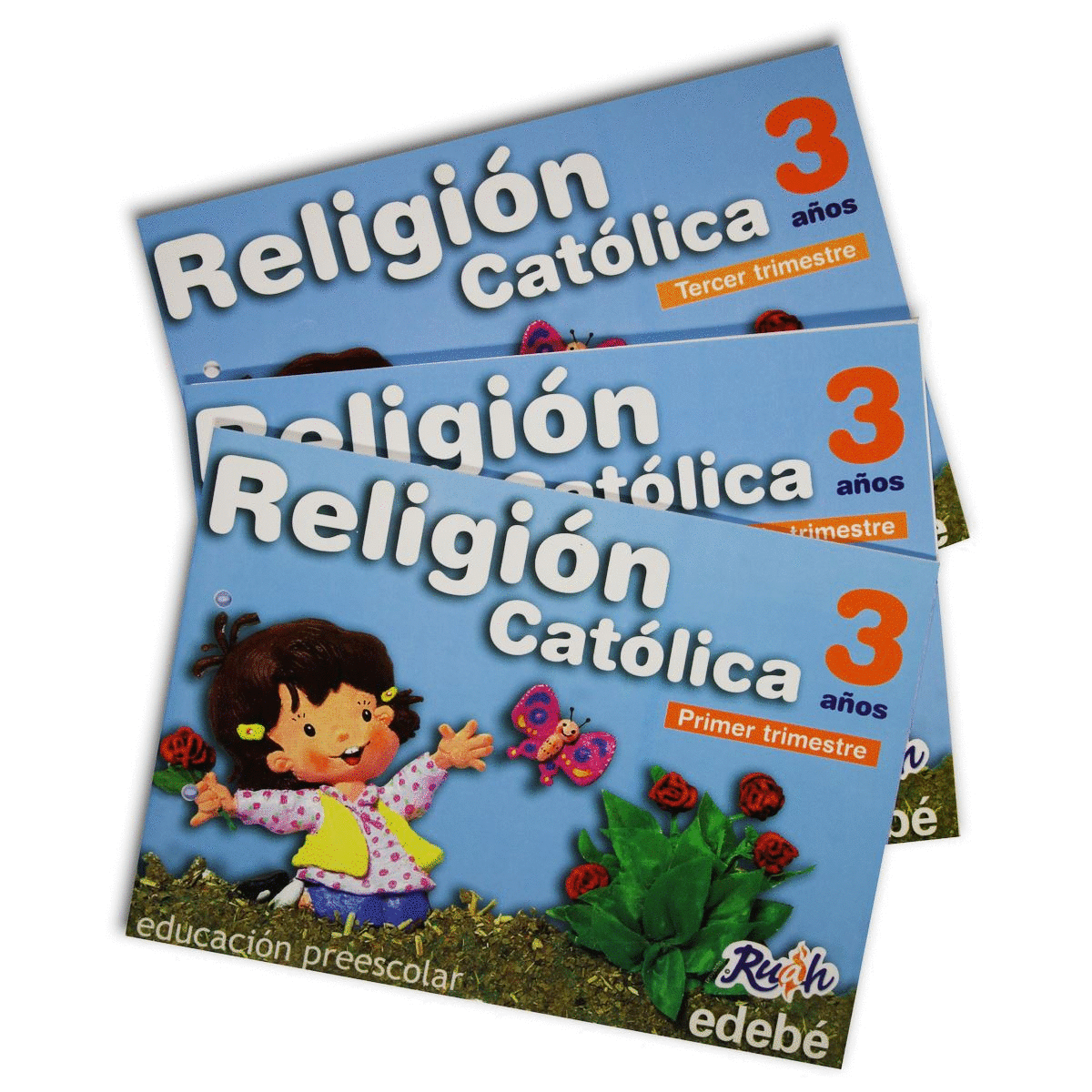 RELIGION CATOLICA 3 AOS PREESCOLAR RUAH