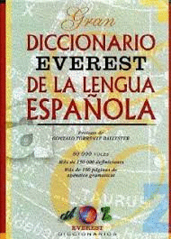 GRAN DICCIONARIO EVEREST DE LA LENGUA ESPAOLA TOMO 1 A-H