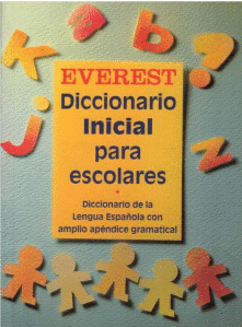 EVEREST DICCIONARIO INICIAL PARA ESCOLARES