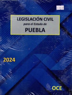 LEGISLACION CIVIL PARA EL ESTADO DE PUEBLA 2024