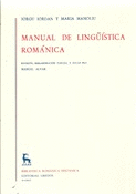 MANUAL DE LINGUISTICA ROMANICA (2 TOMOS)
