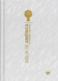 BIBLIA DE AMERICA BOLSILLO NACARADA