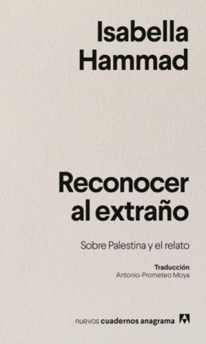 RECONOCER AL EXTRAO SOBRE PALESTINA Y EL RELATO