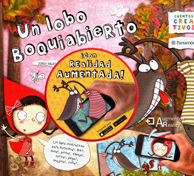 UN LOBO BOQUIABIERTO