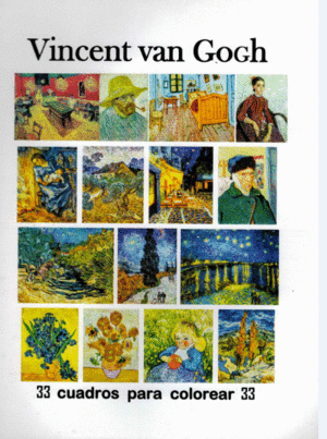 33 CUADROS PARA COLOREAR VINCENT VAN GOGH