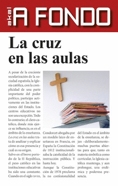 CRUZ EN LAS AULAS LA
