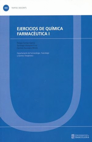 EJERCICIOS DE QUIMICA FARMACEUTICA I