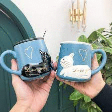 TAZA GATOS TAPA PATA