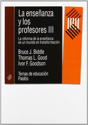 ENSE�ANZA Y LOS PROFESORES III LA