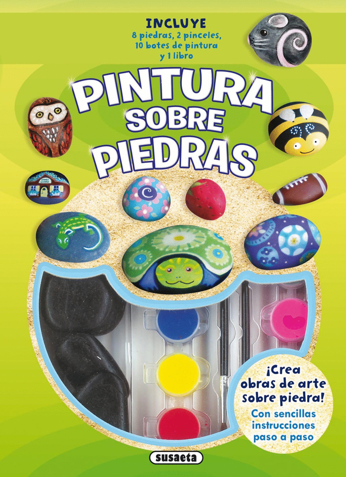 PINTURA SOBRE PIEDRAS