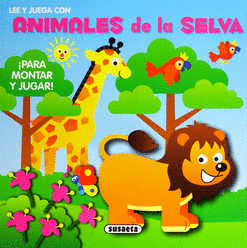 LEE Y JUEGA CON ANIMALES DE LA SELVA