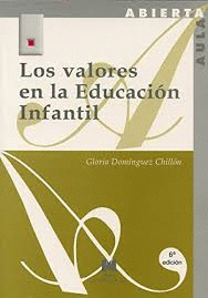 LOS VALORES EN LA EDUCACION INFANTIL