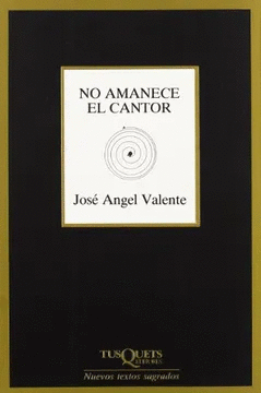 NO AMANECE EL CANTOR