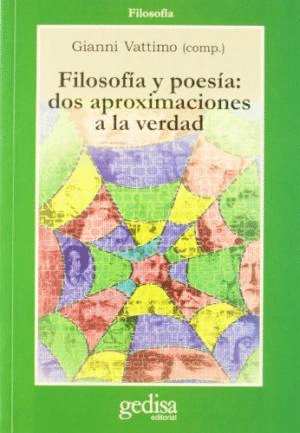 FILOSOFIA Y POESIA DOS APROXIMACIONES A LA VERDAD