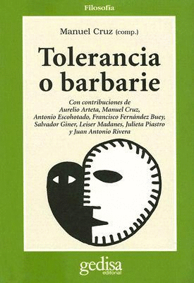 TOLERANCIA O BARBARIE